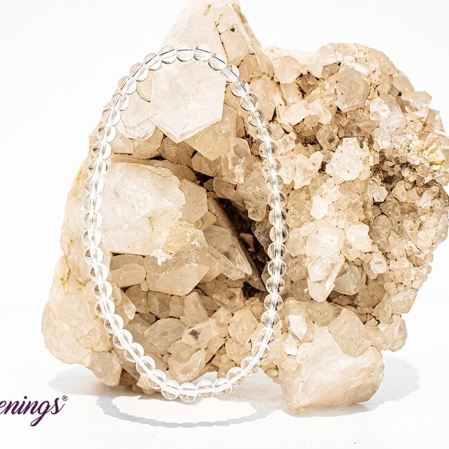 Clear (Crystal) Quartz Bracelets - 4mm Mini