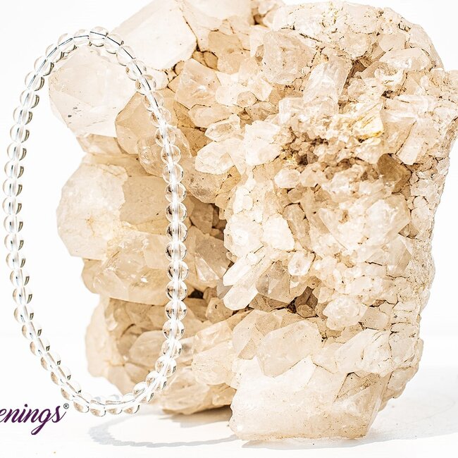 Clear (Crystal) Quartz Bracelets - 4mm Mini