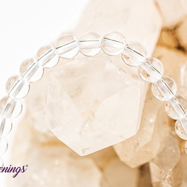 Clear (Crystal) Quartz Bracelets - 4mm Mini