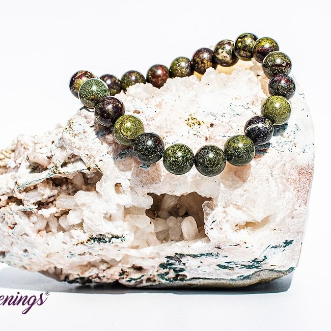 Dragons Blood Jasper Bracelets - 8mm