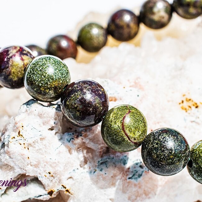 Dragon’s (Dragons Blood Stone) Jasper Bracelets - 8mm