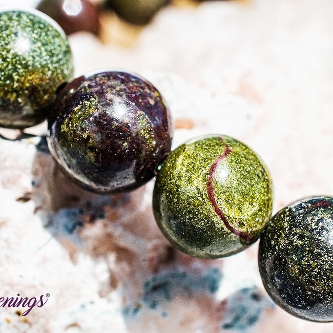 Dragon’s (Dragons Blood Stone) Jasper Bracelets - 8mm