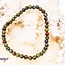 Dragon’s (Dragons Blood Stone) Jasper Bracelets - 4mm Mini