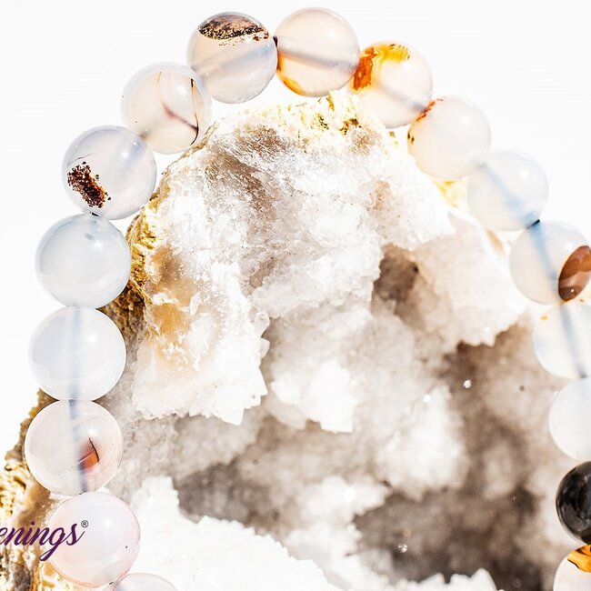 Dendritic Dendric Agate Bracelets - 8mm