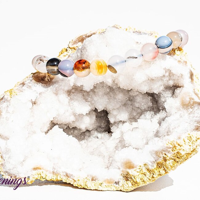 Dendritic Dendric Agate Bracelets - 8mm