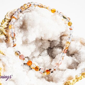 Dendric Dentritic Agate Bracelets - 4mm Mini