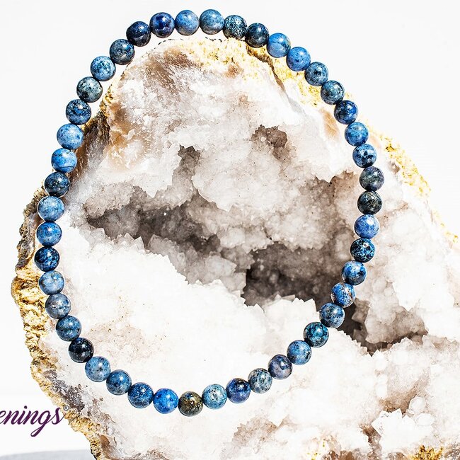 Dumortierite Bracelet- 4mm