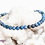 Dumortierite Bracelet- 4mm