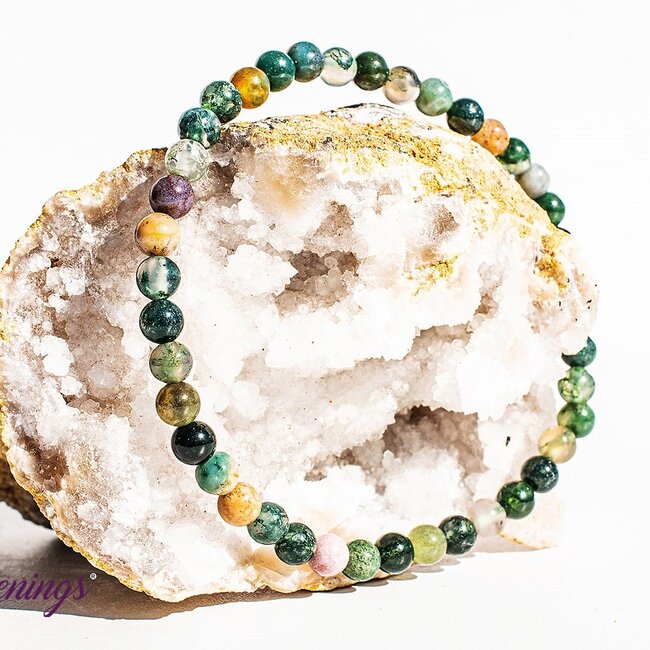 Fancy Jasper Bracelets - 4mm Mini