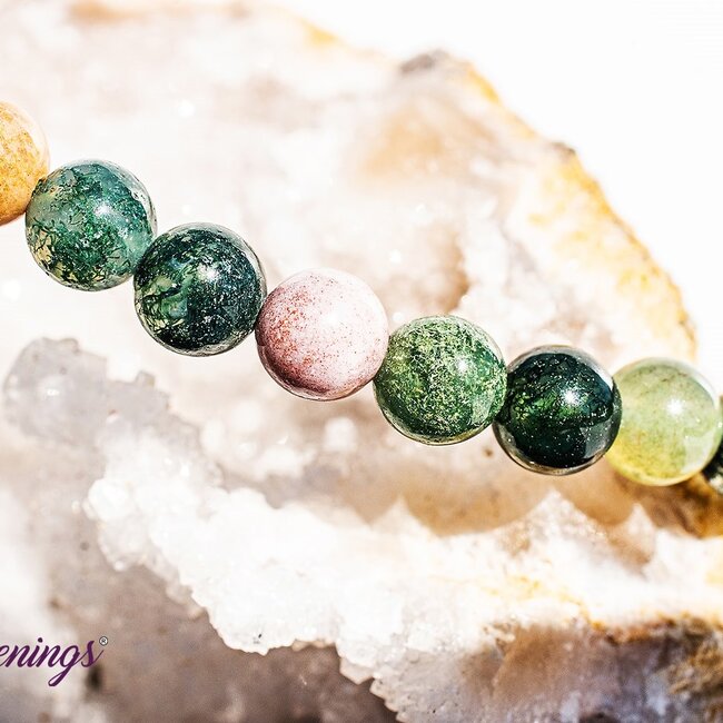 Fancy Jasper Bracelets - 4mm Mini