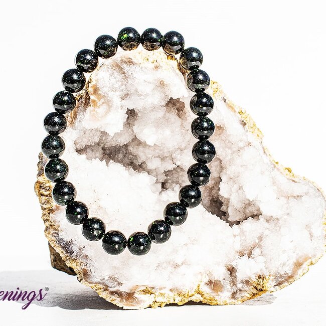 Green Sandstone (Goldstone Gold Stone) Sand Stone Bracelets - 8mm