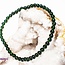 Green Sandstone (Goldstone) Sand Stone Bracelets - 4mm