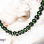 Green Sandstone (Goldstone) Sand Stone Bracelets - 4mm
