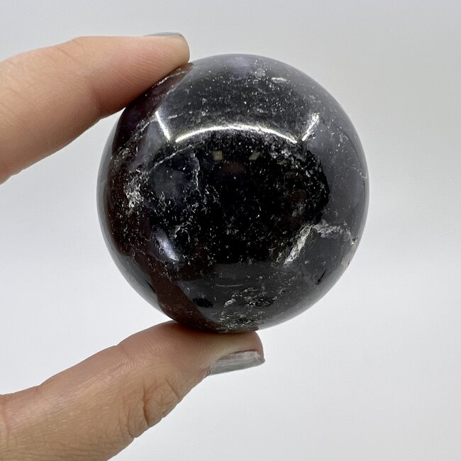 Iolite (Water Sapphire) Sphere Orb - 55mm