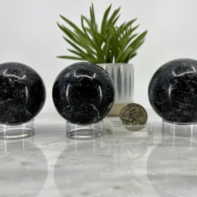 Iolite (Water Sapphire) Sphere Orb - 55-60mm