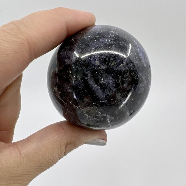 Iolite (Water Sapphire) Sphere Orb - 50mm