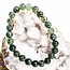 Green Rutilated Rutile Quartz Bracelets - 8mm Epidote Inclusions