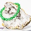 Green Angelite Bracelets (AA Grade) - 8mm