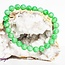 Green Angelite Bracelets (AA Grade) - 8mm