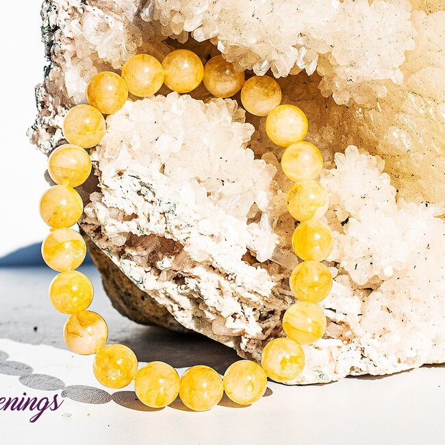 Golden Healer (Yellow Hematoid) Bracelets - 8 - 9mm