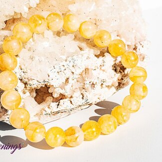 Golden Healer (Yellow Hematoid) Quartz Bracelets - 8 - 9mm