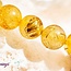 Gold (Golden Rutile Angel Venus Hair) Rutilated Quartz & Copper Quartz Bracelets - 6 - 8mm