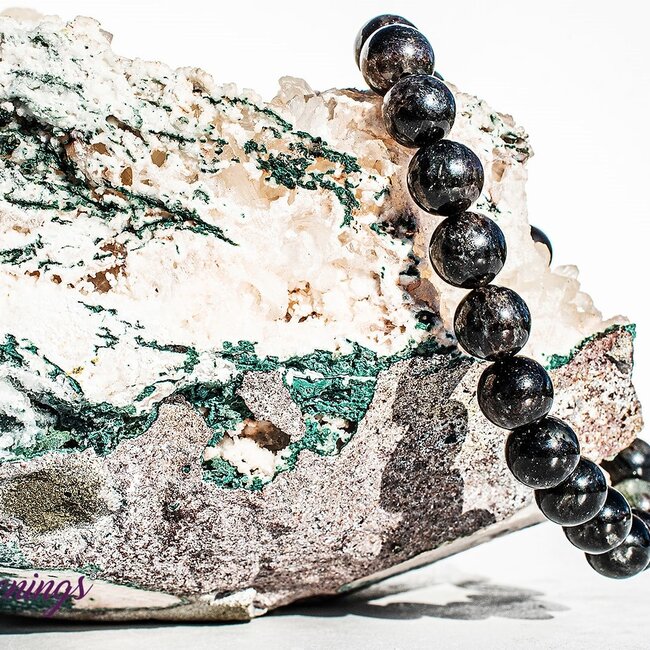 Garnet in Biotite Bracelets - 8mm