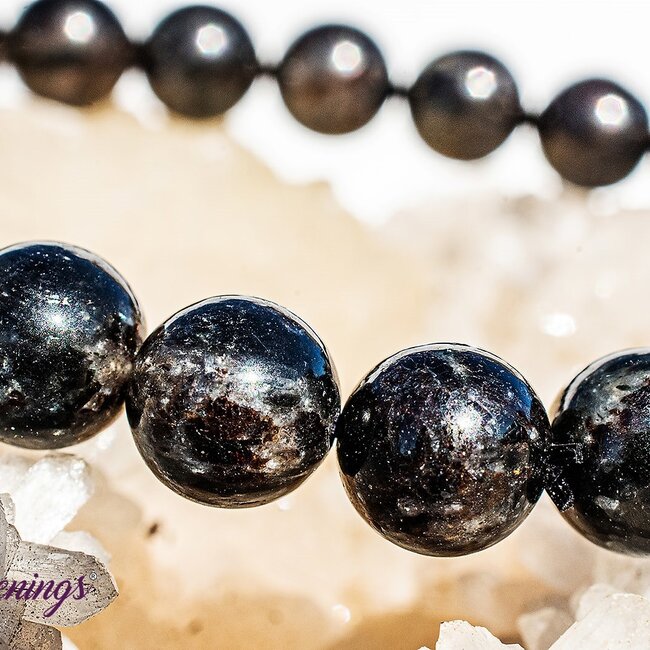 Garnet in Biotite Bracelets - 8mm