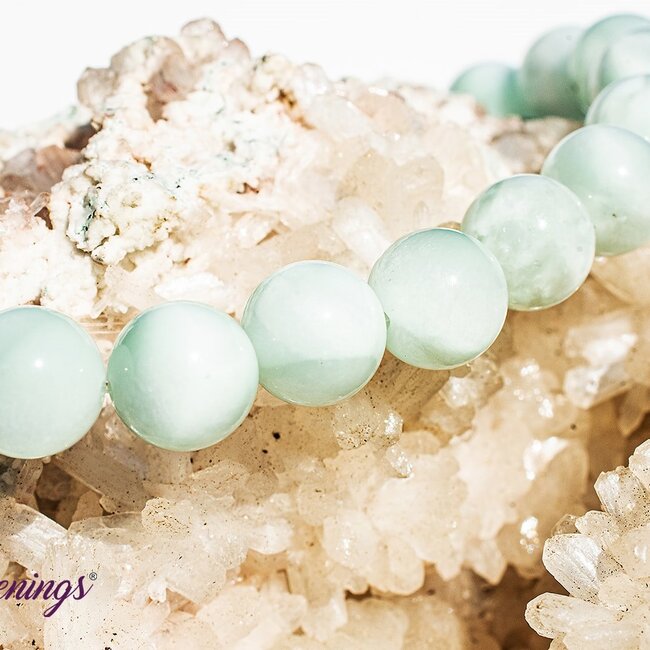 Green Moonstone (Garnierite) Bracelets - 8mm