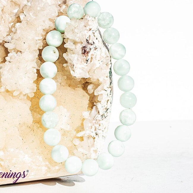 Green Moonstone (Garnierite) Bracelets - 8mm