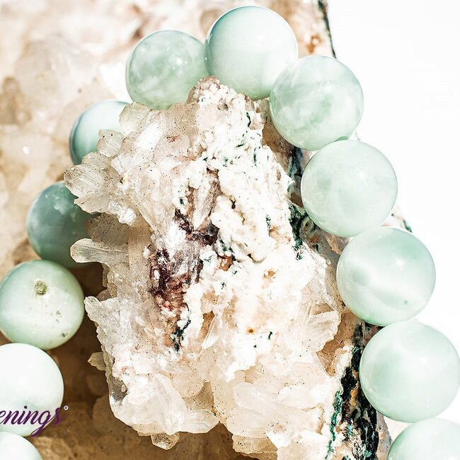 Green Moonstone (Garnierite) Bracelets - 8mm
