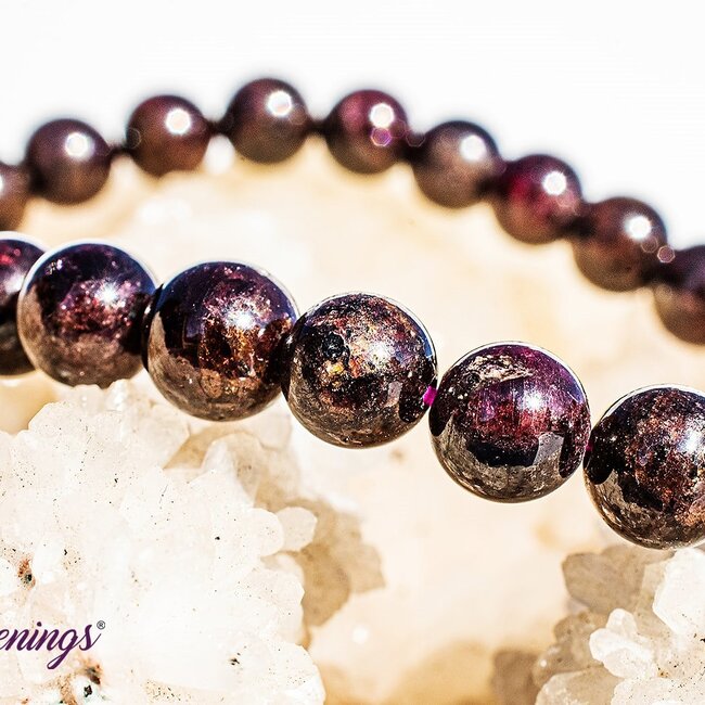 Red Garnet Bracelets - (7 - 8mm)