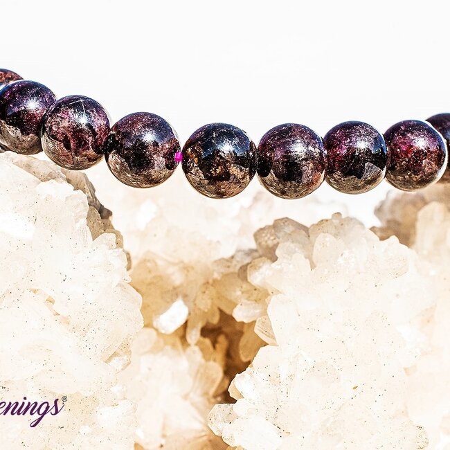 Red Garnet Bracelets - (7 - 8mm)