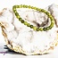 Green Yellow Serpentine Bracelets - 4mm Mini
