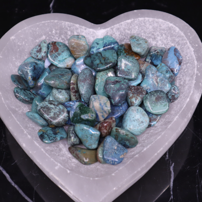 Chrysocolla - Tumbled