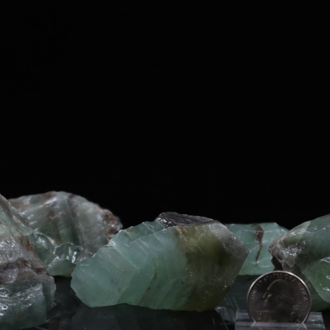 Green Calcite (Medium) - Rough Raw Natural- (2-2.5")