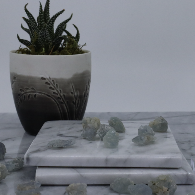 Lilac Herderite - Rough Raw Natural