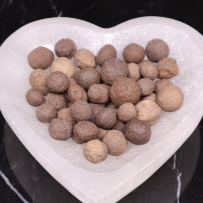 Moqui Balls - Shaman Stones Pair Small - Rough Raw Natural