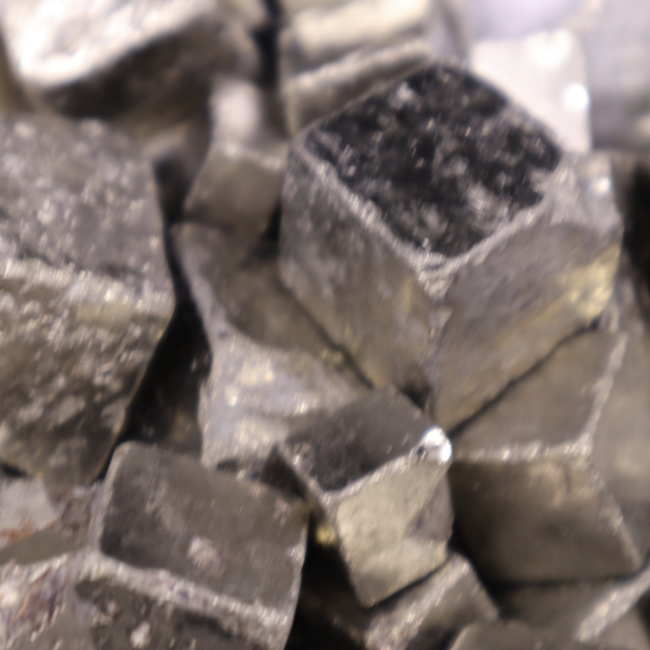 Pyrite Cubes .5-1.0"