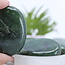 Green Jade Palm Pillow Pocket Stone Large