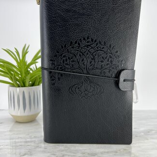 Tree of Life Journal Notebook- Black