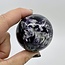 Snowflake Feather Rainbow Fluorite Sphere Orb - 50-55mm