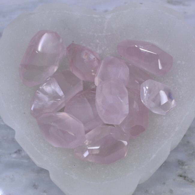 Rose Quartz with Rainbows Free Forms - Small (1-2")