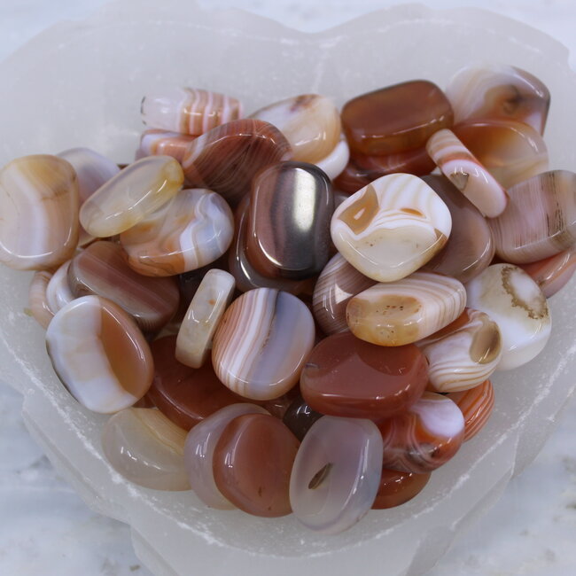 Carnelian Flat Stone - Mini