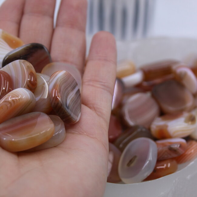 Carnelian Flat Stone - Mini