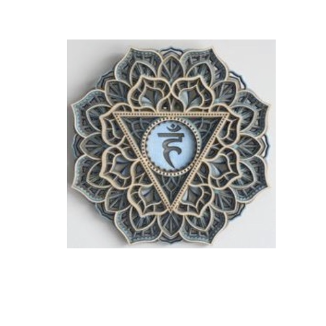 Throat Chakra - 3D Art