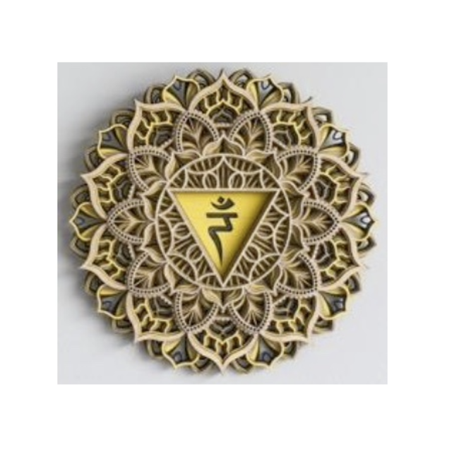 Solar Plexus Chakra - 3D Art