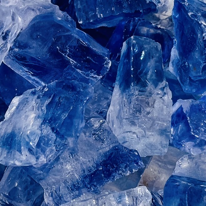 Blue Halite - Rough, Raw Natural (Medium)