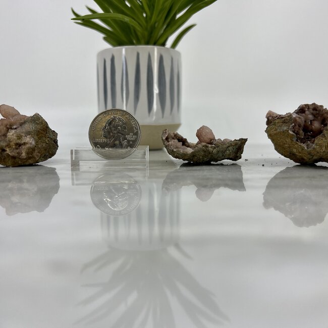 Pink Amethyst/Quartz Cluster Small-Natural Rough Raw