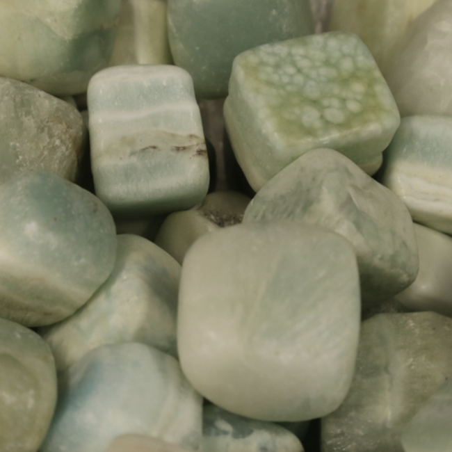 Blue Aragonite Cubes .05"-1"